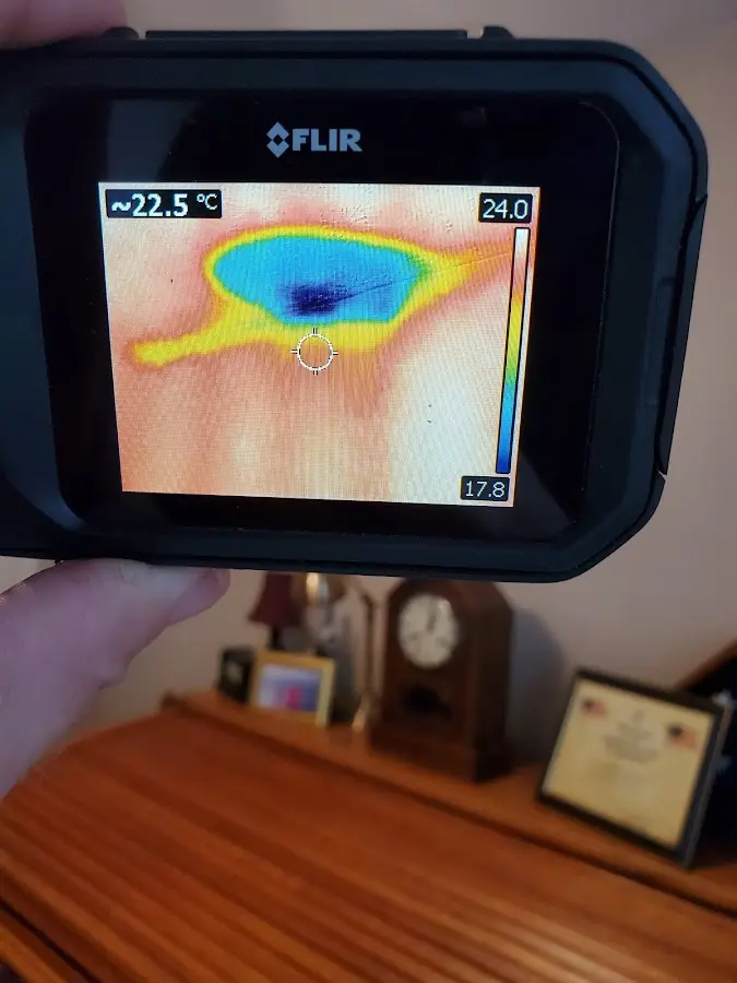 Thermal imaging inspection for water damage in Lincolnton